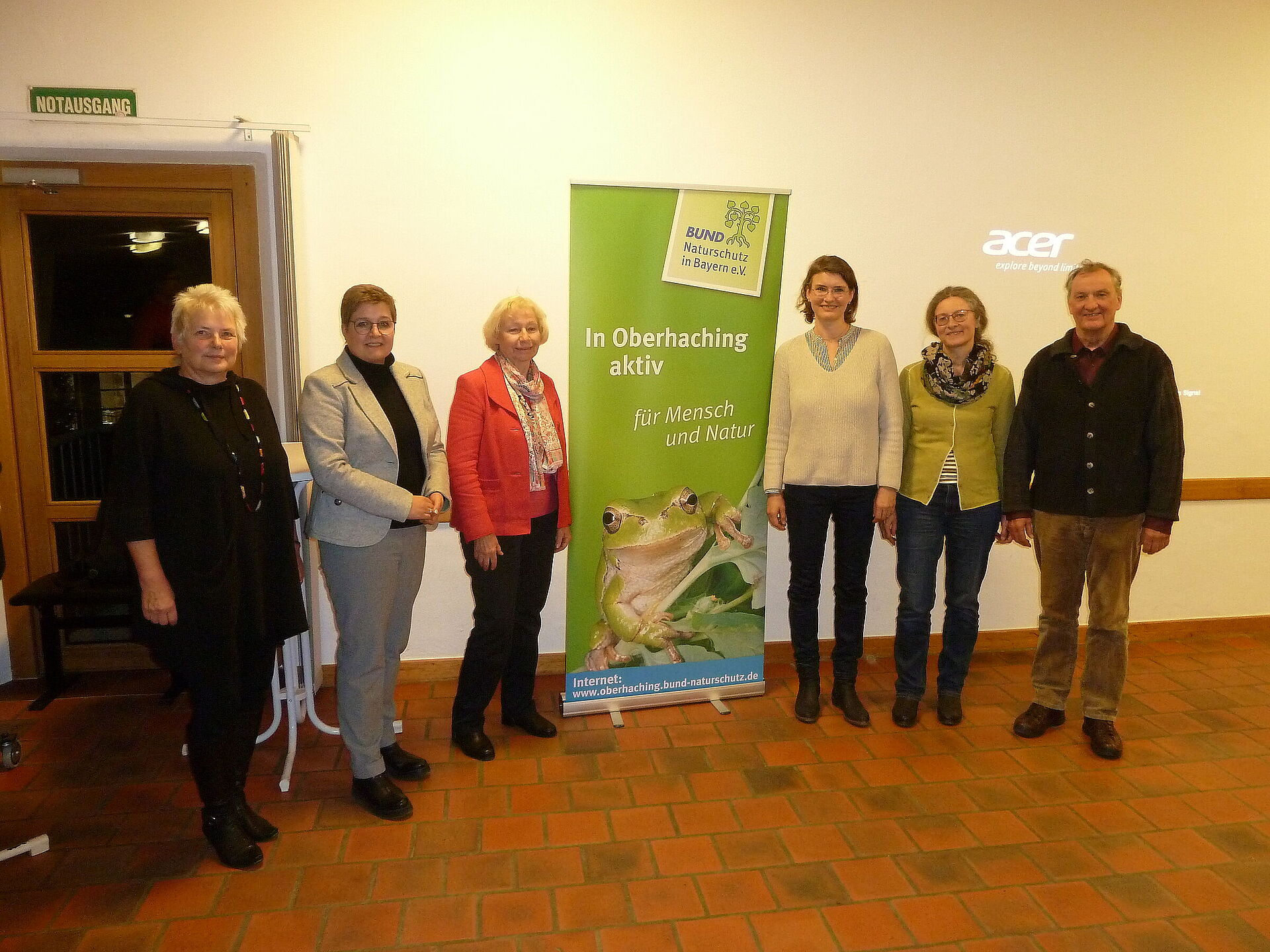 202304 Vorstandswechsel beim BUND Naturschutz Oberhaching BUND